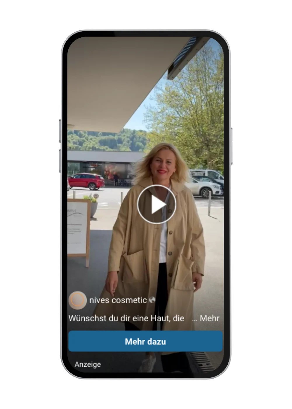 Video-Werbeanzeige von nives cosmetic